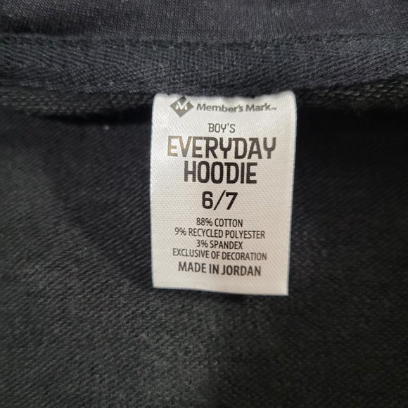 Members Mark Boys Everyday Lightweight Hoodie -- ITEM #1437 A-H - Picture 8 of 9
